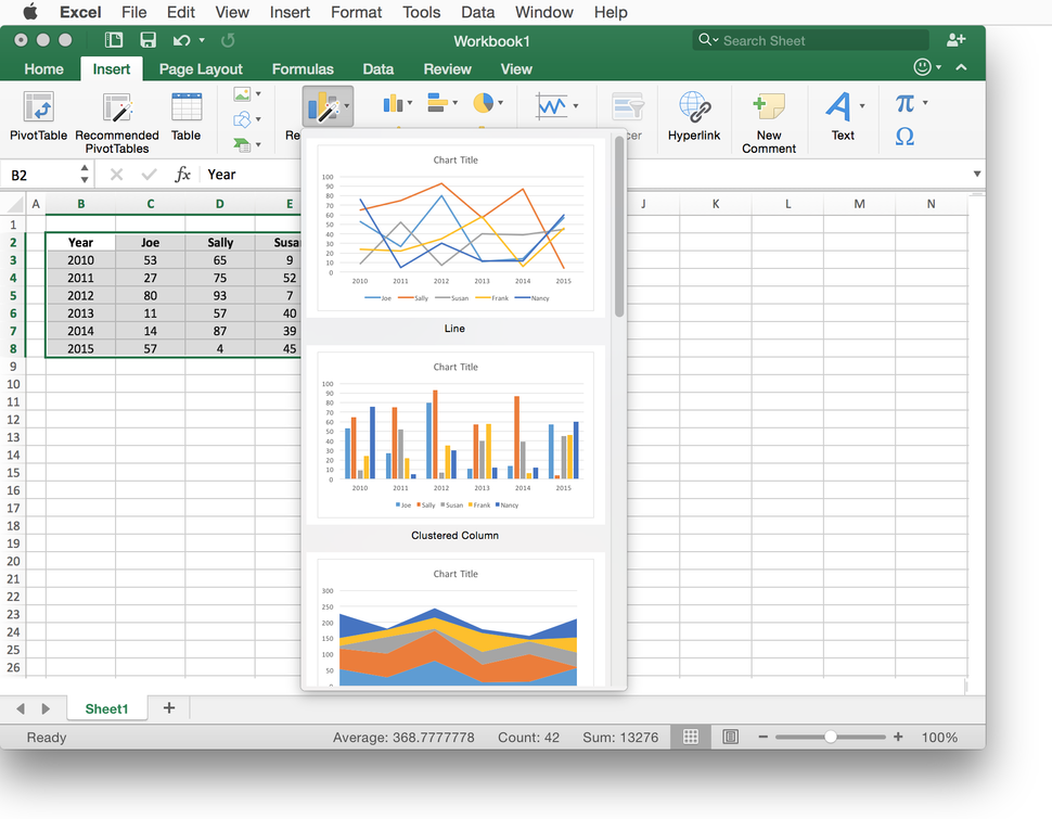 Excel for mac trial